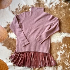 Madewell soft dusty pink sweater